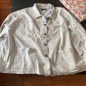Lane Bryant Light Denim Jacket